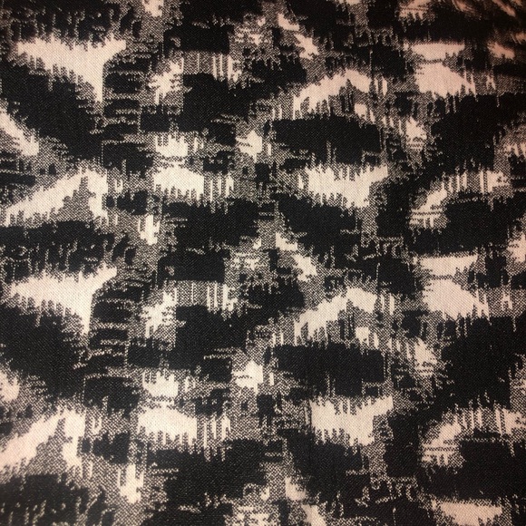 CALVIN KLEIN 14 Women's Abstract Sheath Dress Stretch Exposed Gold Zipper EUC - Picture 7 of 8